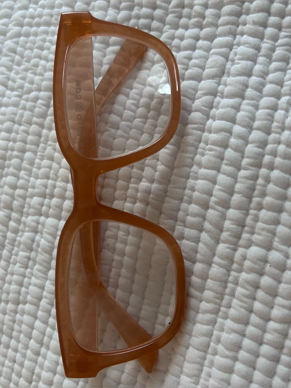 Max Studio Four-Pair Reading Glasses Set — Black, Pink, Tan, Peach Frames